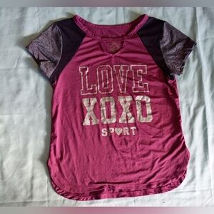 ‼️5 items for $8‼️XOXO Pink and Grey Kids Shirt
